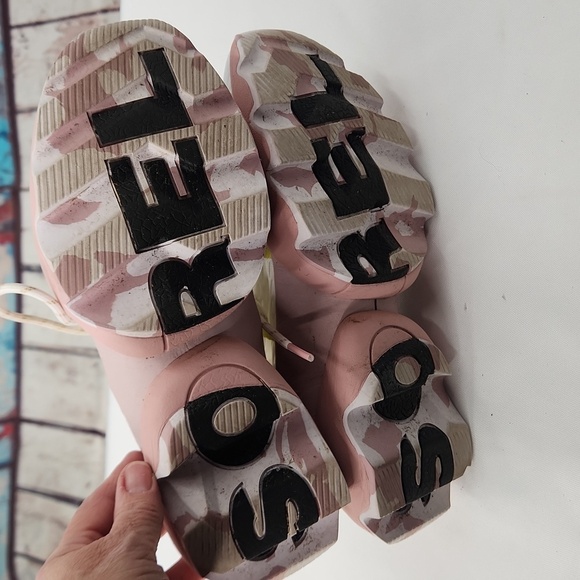 Sorel kinetic impact lace - color white, eraser pink - Picture 5 of 6